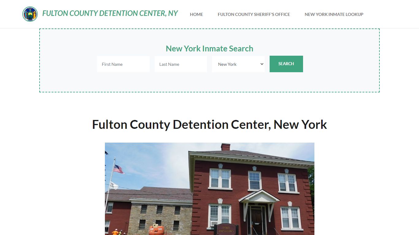 Fulton County Detention Center, NY Inmate Roster, Offender ...